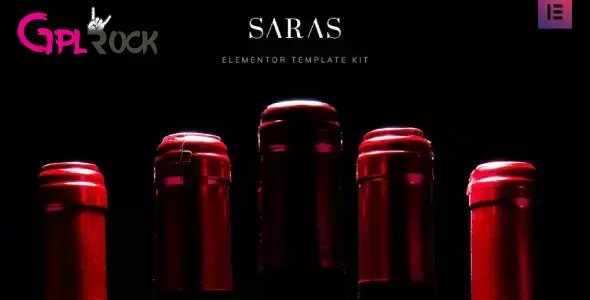 Saras – Wine Template Kit